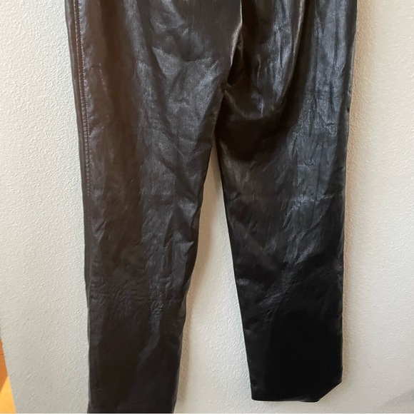 Aritzia Babaton black vegan leather pants size 8 - Picture 11 of 14